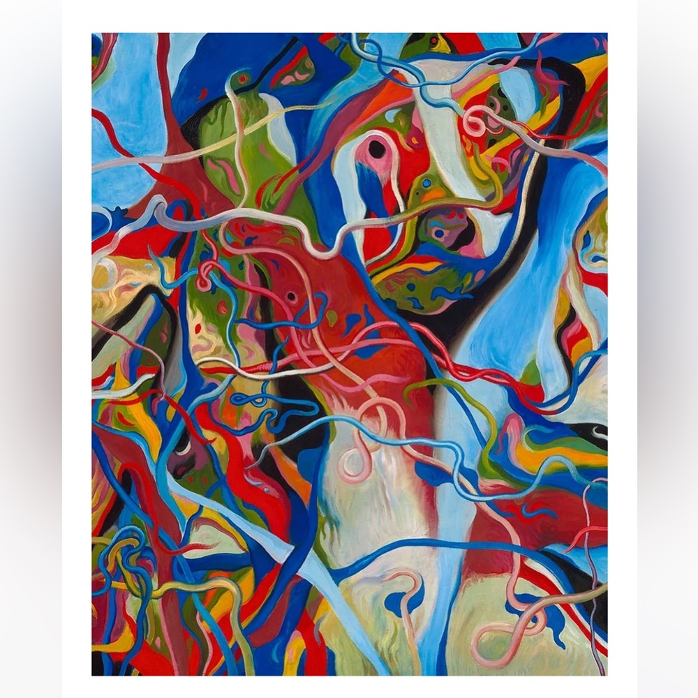 Yana Movchan Silk Scarf “Mother Earth”
